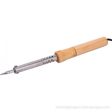 HL015A Wood Handle Long Lived Soldering Iron